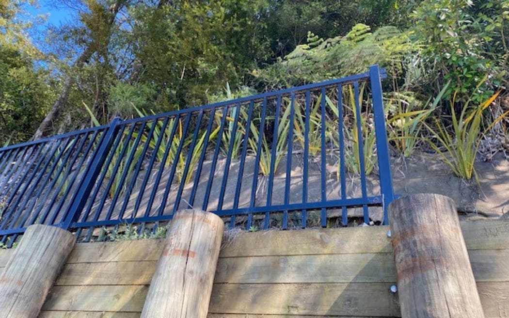 More than 60 panels have been stolen from on top of a newly built retaining wall in Albany, between Silver Moon Road and Gills road.