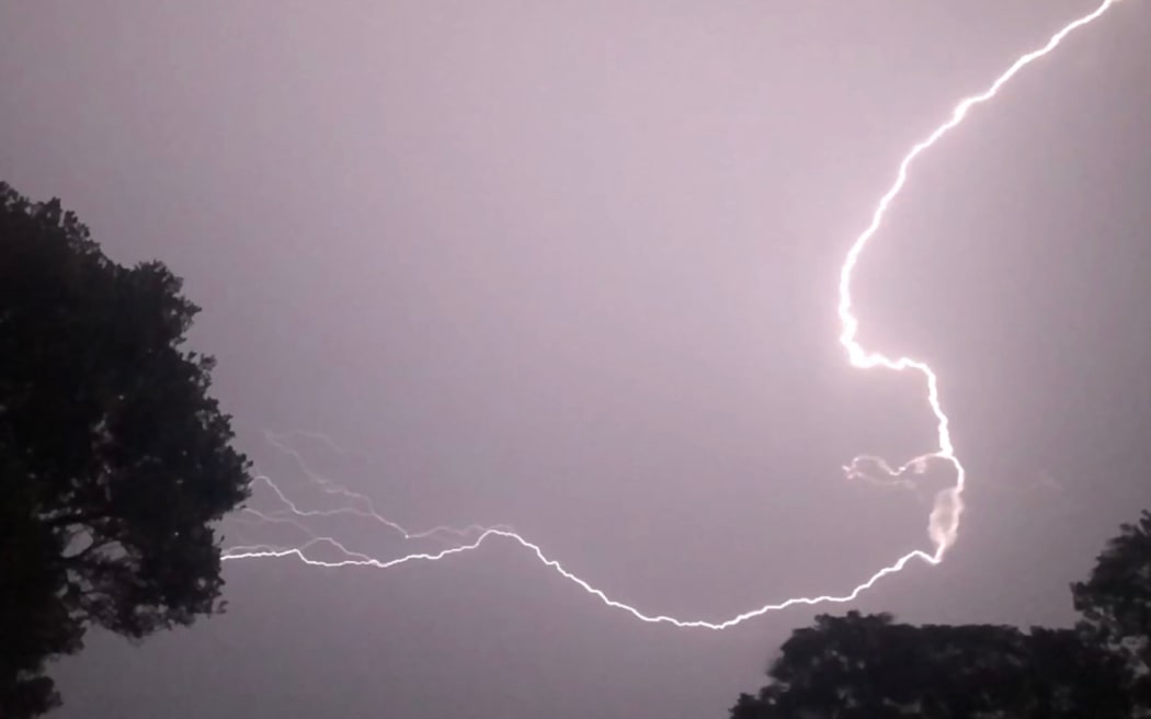 Wellington thunderstorms.