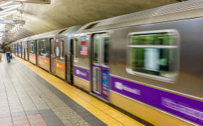 New York subway station