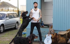 Will Wood and some dogs