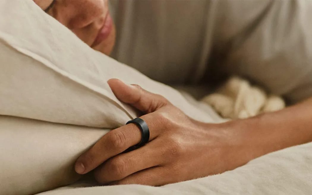The company says its ring can be used for sleep tracking,