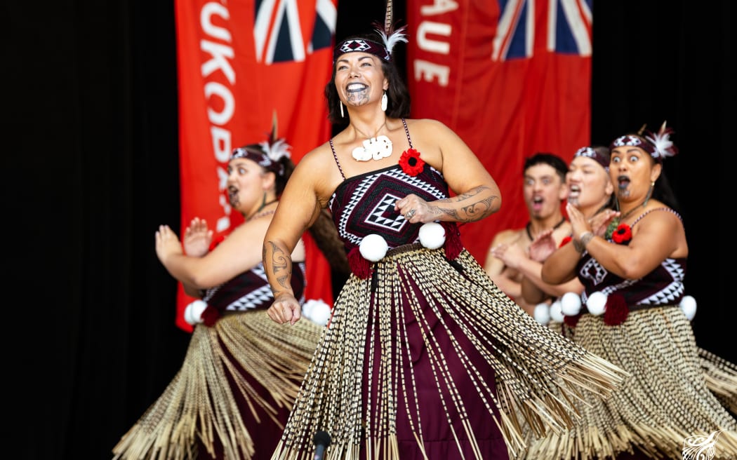 Te Kapa Haka o Ngāti Whakaue.