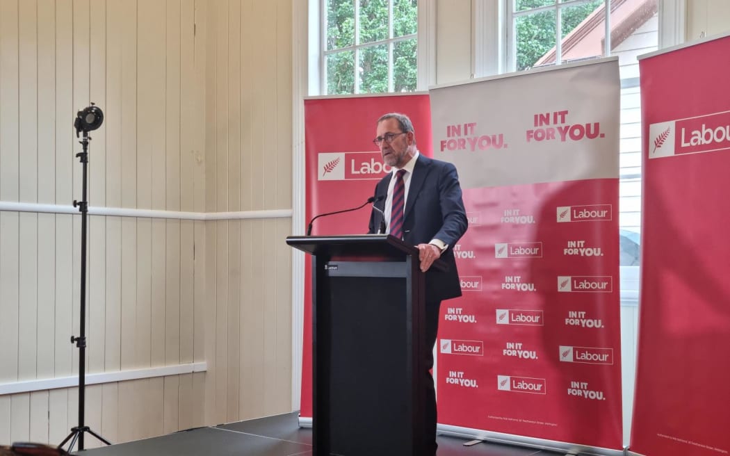 Labour's immigration spokesperson Andrew Little speaking about the party's new visa for parents and its one-off regularisation programme to overstayers.