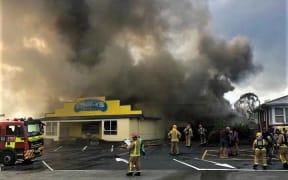 Eight fire crews attended the fire.