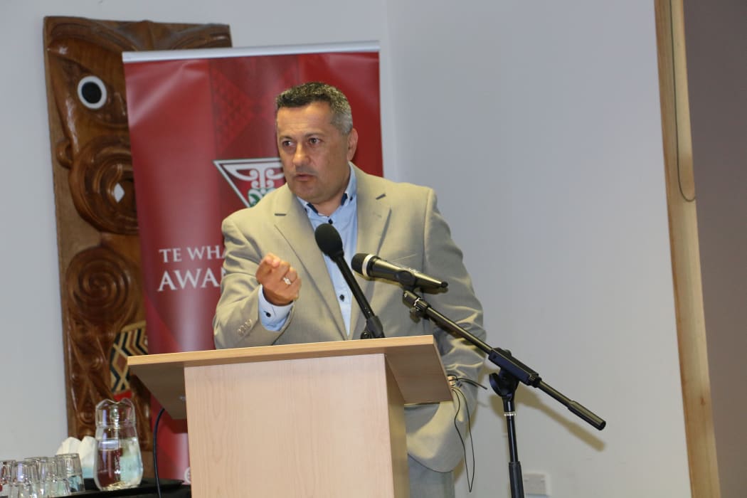 Dr Wiremu Doherty discussed relationship building amidst the notion of conflict.