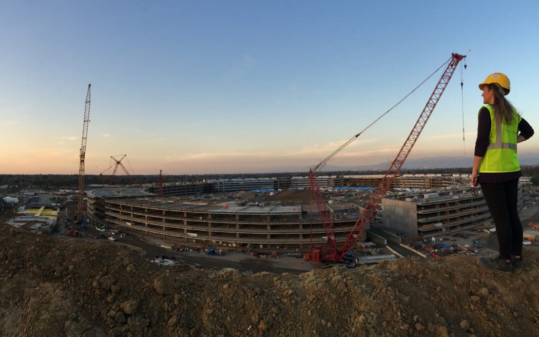 New Zealand architect Claire Sharpe spent close to a decade working on Apple Park - the corporate headquarters of the world's biggest technology brand.