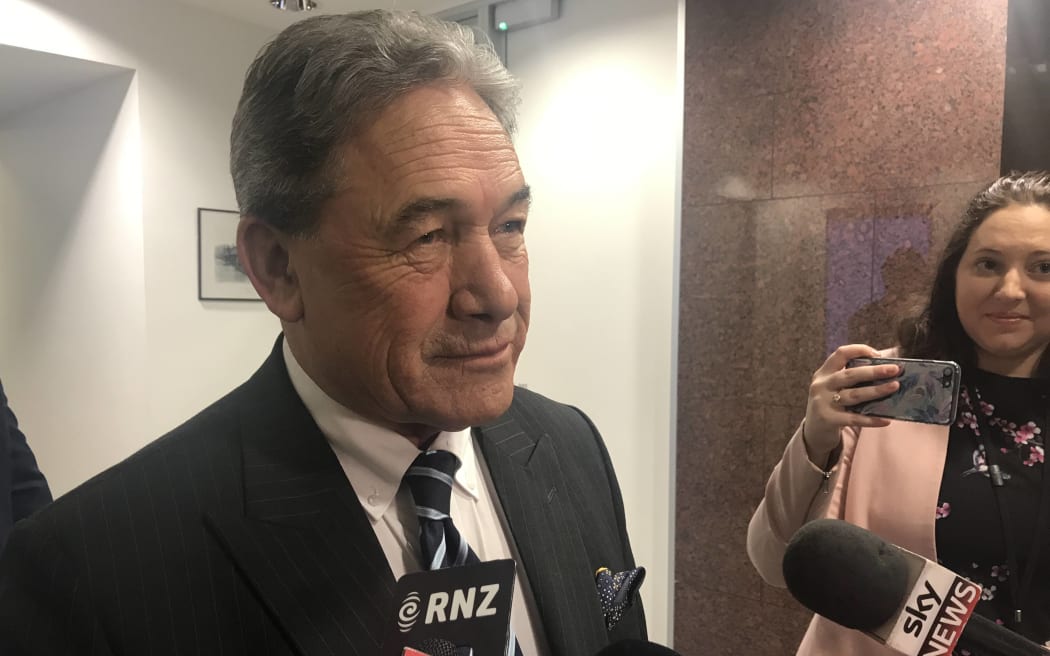 New Zealand First leader Winston Peters.
