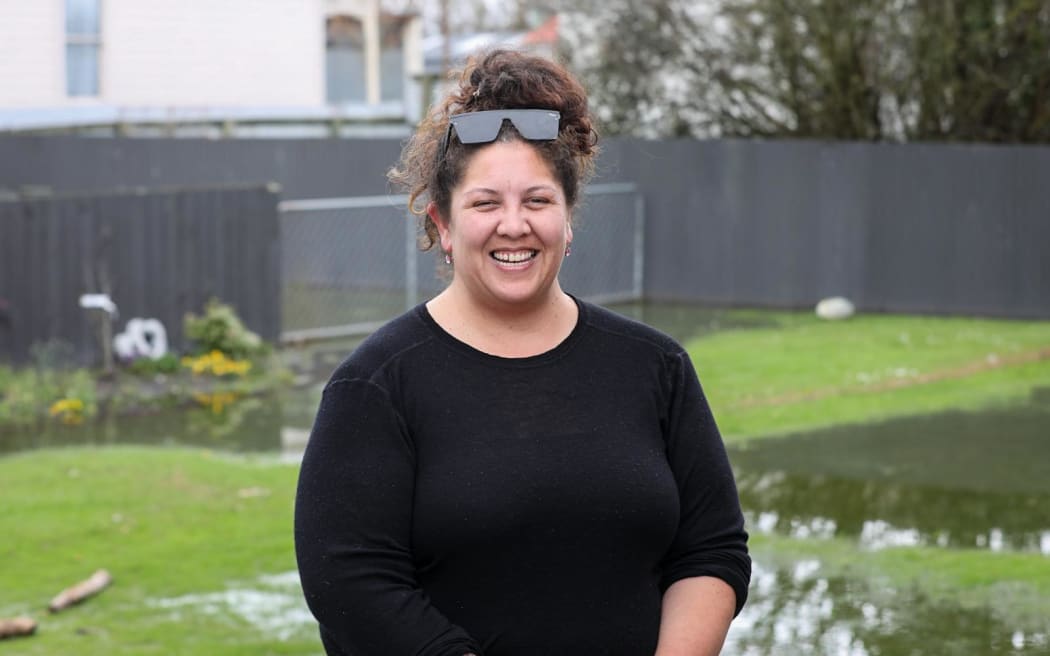 Tess Potae of Milton opened her property to flood victims.