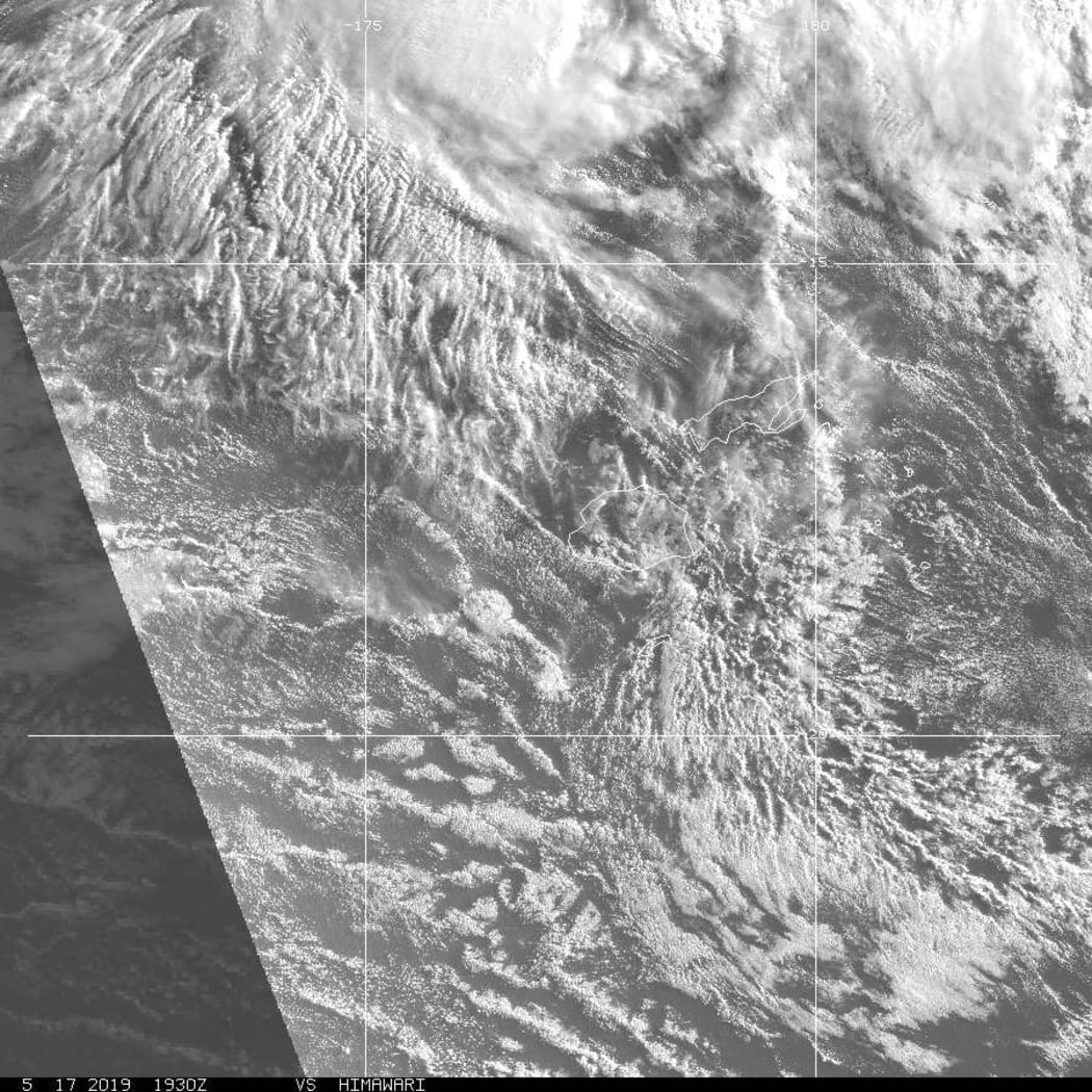 Tropical Depression F circling off of Rotuma is expected to intensify into a cyclone within the next 6-24 hours. 8:51am Saturday 18-05-2019