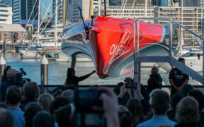 Team New Zealand launch their second AC75 Te Rehutai