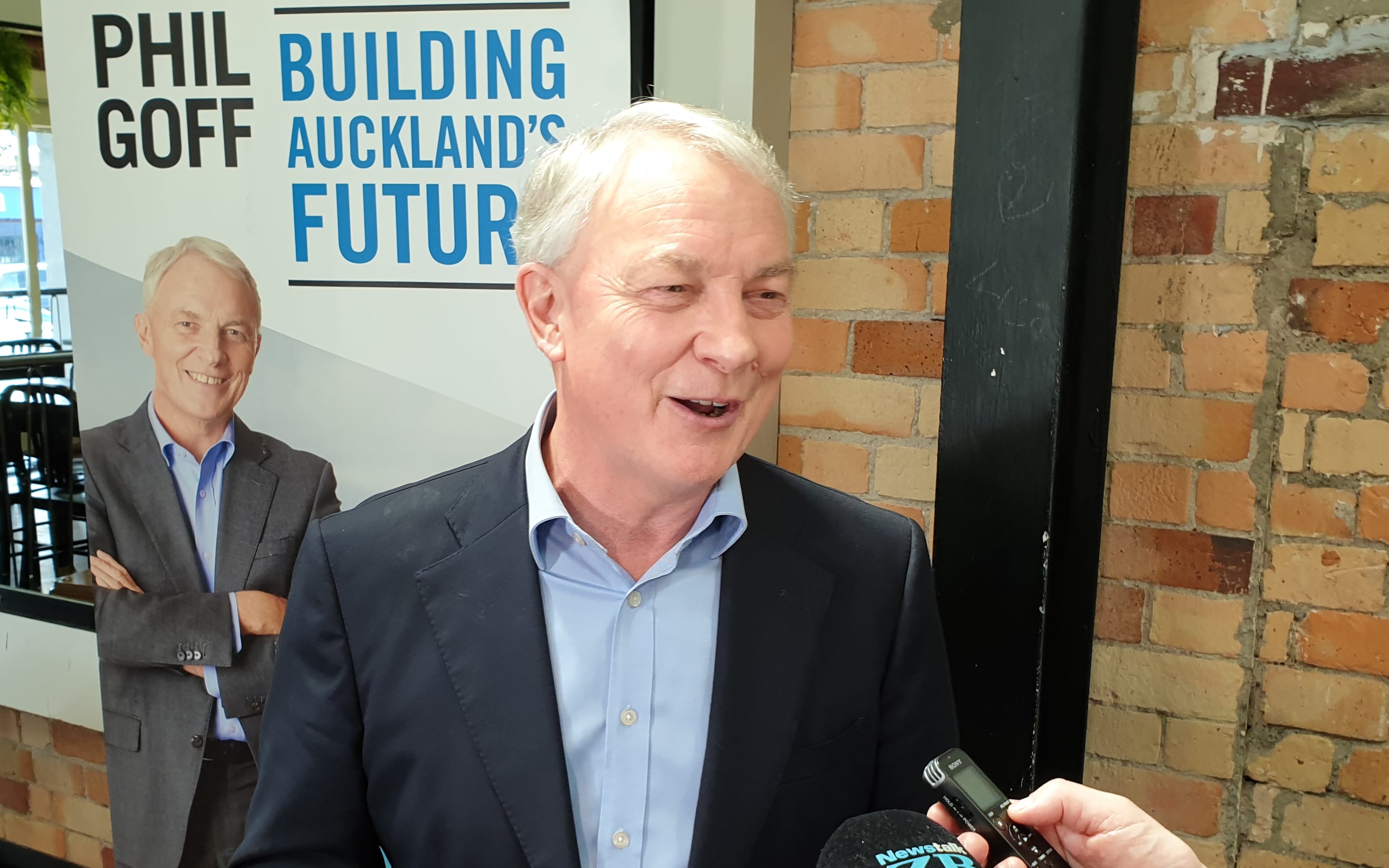 Phil Goff has been re-elected as Auckland Mayor for a second term.