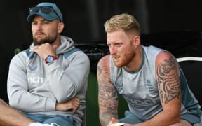 England coach Brendon McCullum and captain Ben Stokes.