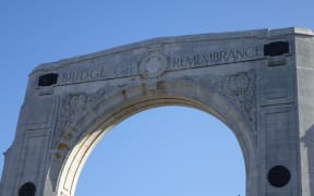 Christchurch's Bridge of Remembrance was rededicated on Anzac Day 2016.
