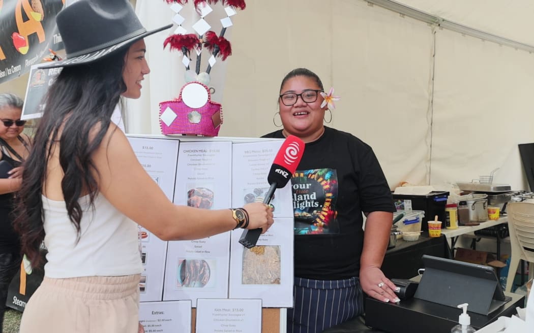 True Island Delights food stall at Pasifika Festival