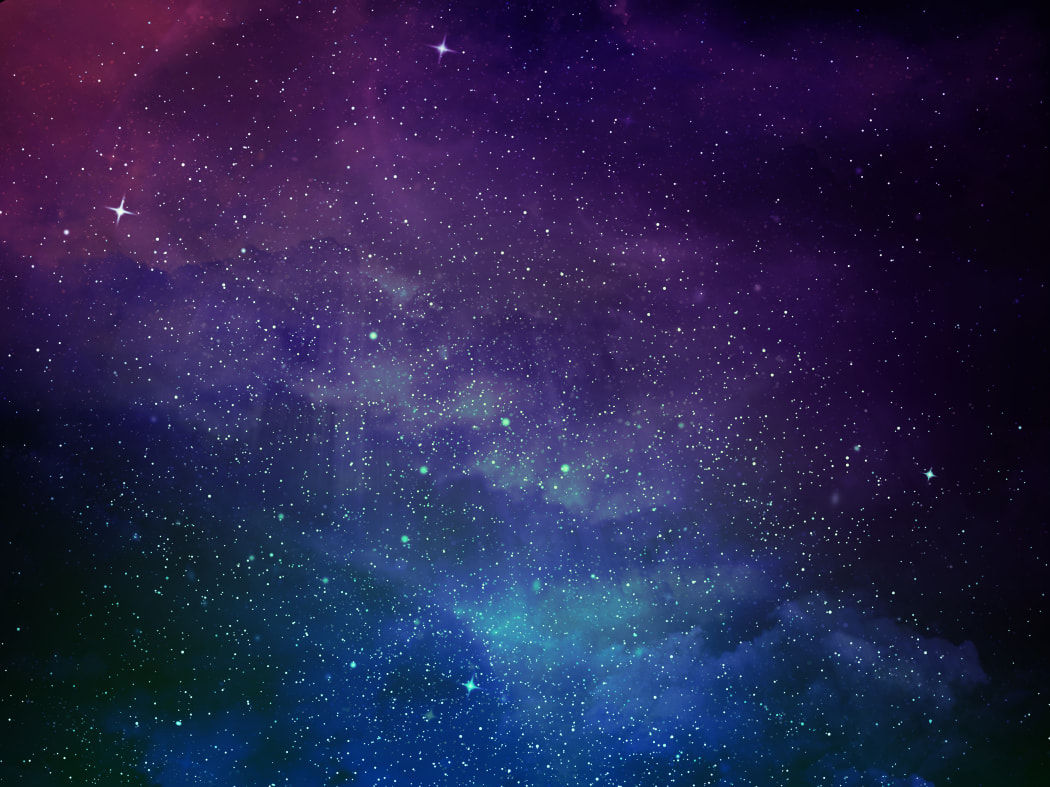 Universe filled with stars, nebula and galaxy.