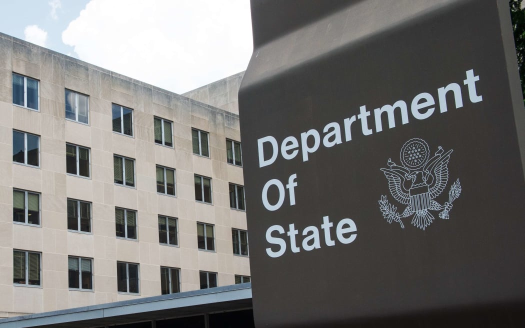 The US State Department building in Washington.