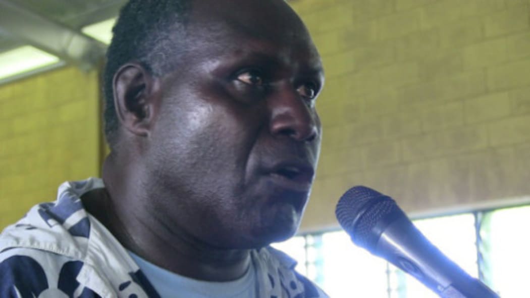 Former Bougainville rebel leader Sam Kauona.