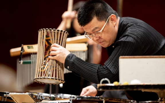 Ju Percussion Group member Kuen-Yean Hwang