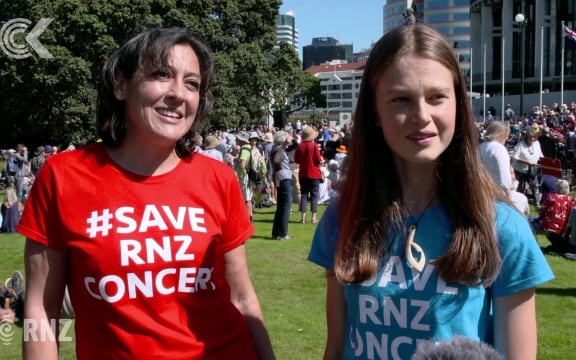 Save RNZ Concert bash on Parliament grounds