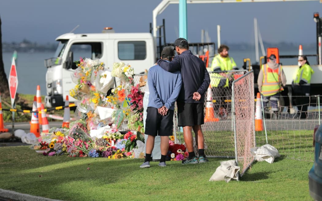 Mount Maunganui landslide recovery site 26/06