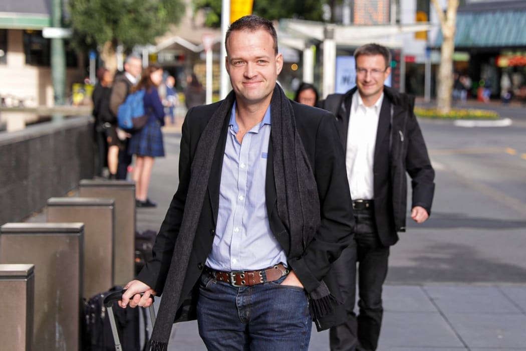 Bram Van Der Kolk heads into the Supreme Court hearing.
