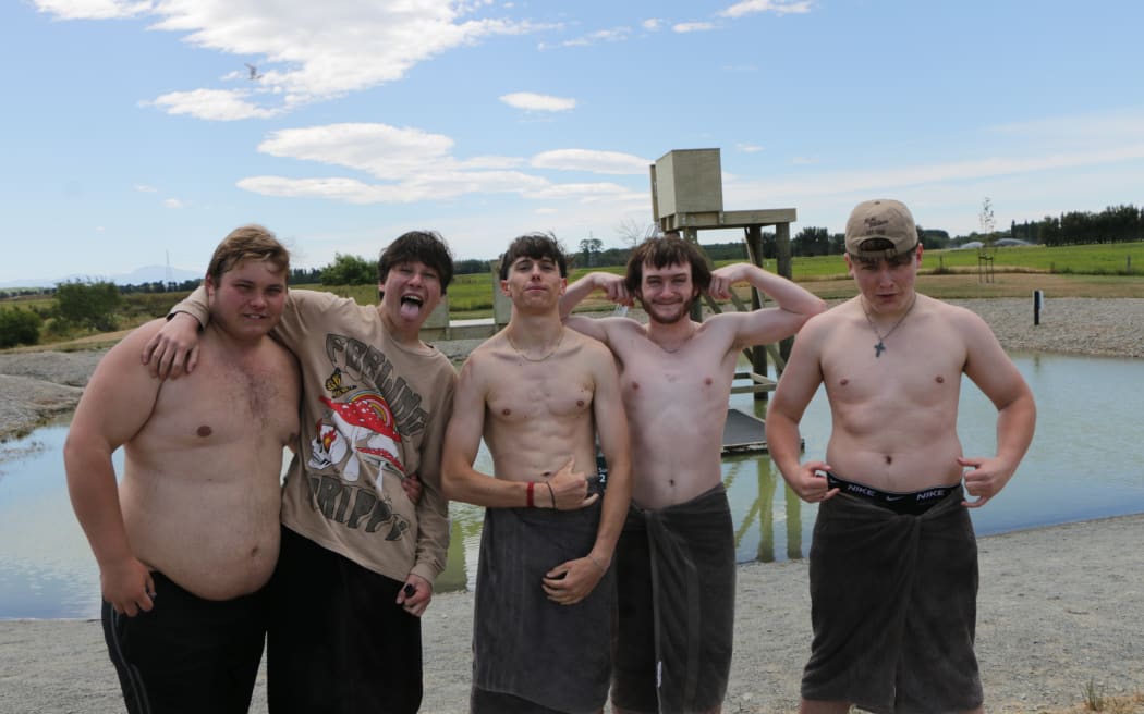 Spud Smith (16), Jah Trouland (17), Shaye Boyd (16), Bruce Wilson (19) and Conner Adams (16)