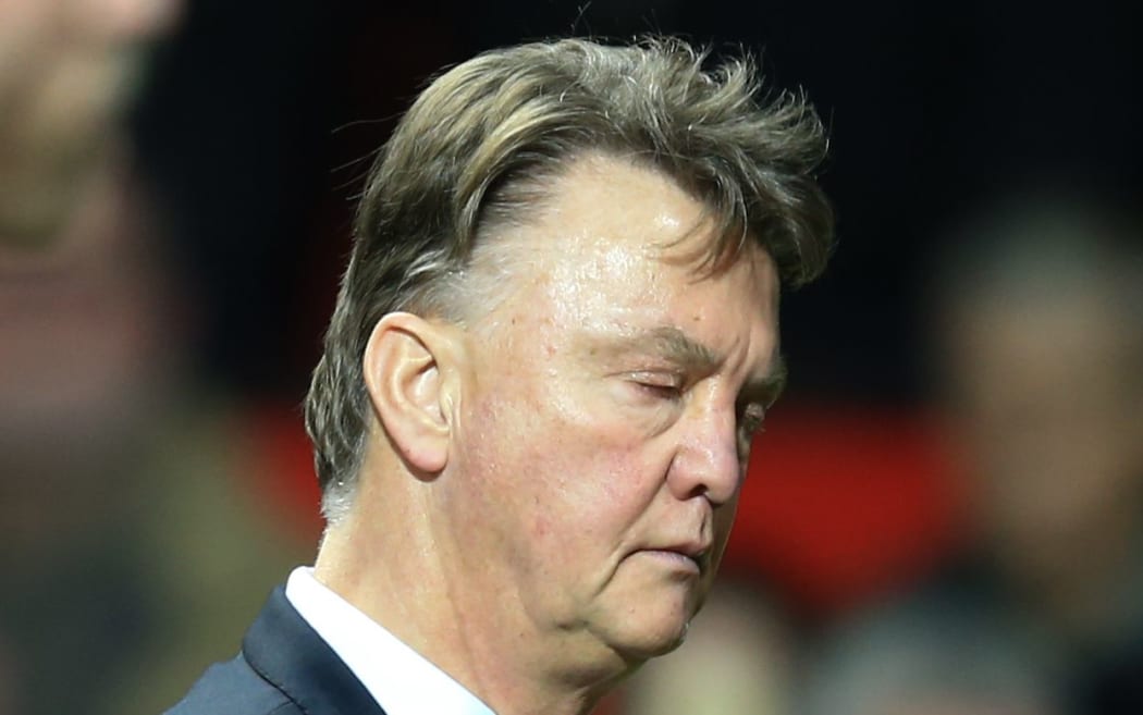 Manchester United manager Louis van Gaal.