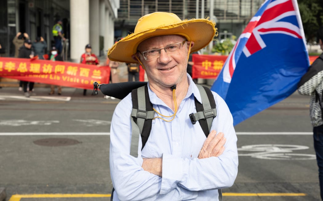 Aucklander Kevin McCready says it's not right to put milk ahead of human rights. Chinese premier Li Qiang visited Fonterra headquarters on June 15, 2024.