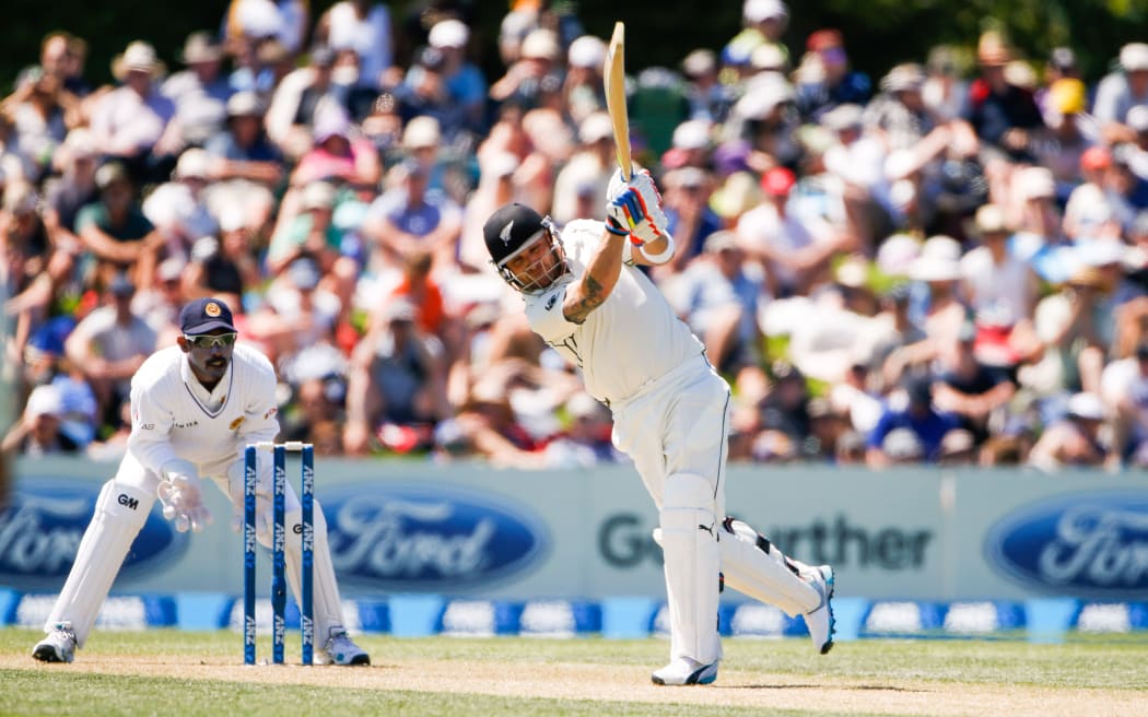 Brendon McCullum in fine form with the bat