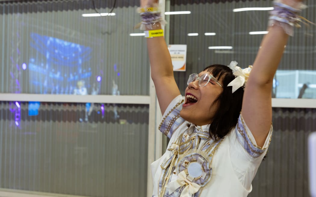 Xintao Zhang at Overload convention on April 27.