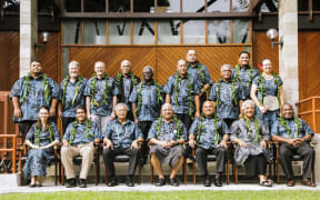 Pacific leaders at the Pacific Islands Forum in Suva
