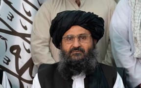 Screengrab showing Taliban leader Mullah Baradar Akhund's congratulatory message for the victories in Afghanistan in Kabul on Sunday Aug 15, 2021. Born in 1968, Mullah Abdul Ghani Baradar, also called Mullah Baradar Akhund, is the co-founder of the Taliban in Afghanistan.