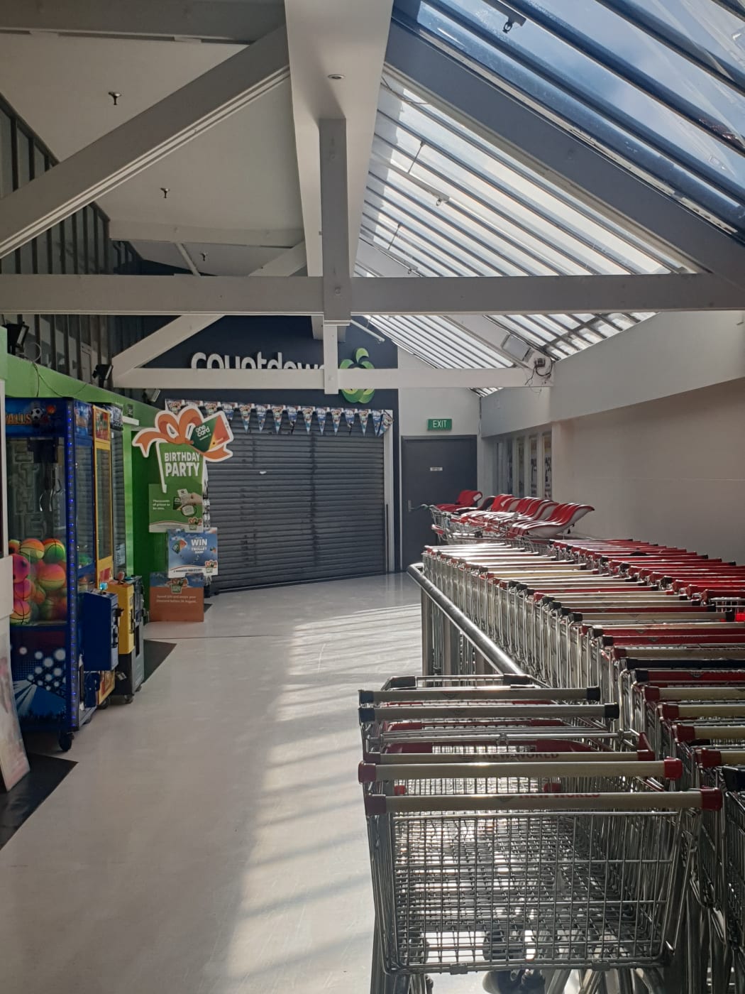 Wellington power outage in Wellington has shut businesses, including Countdown.