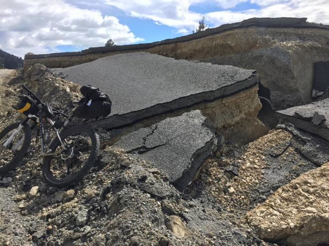 Broken Highway near Kaikoura.