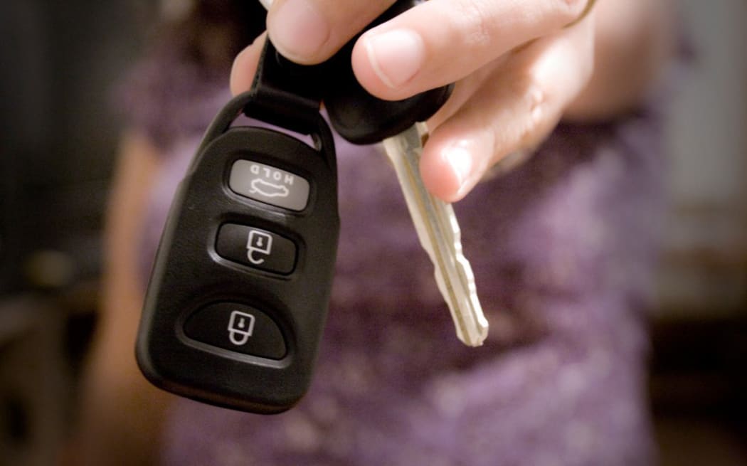 car keys, driving