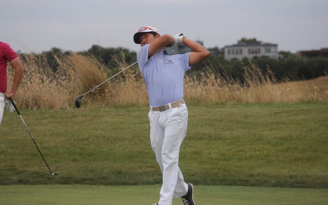 Fijian golfer Sam Lee.