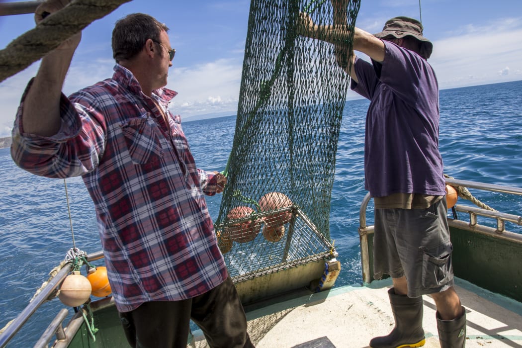 Karl Warr came up with the idea for attaching a cage to the back of a net to allow smaller fish to swim free.