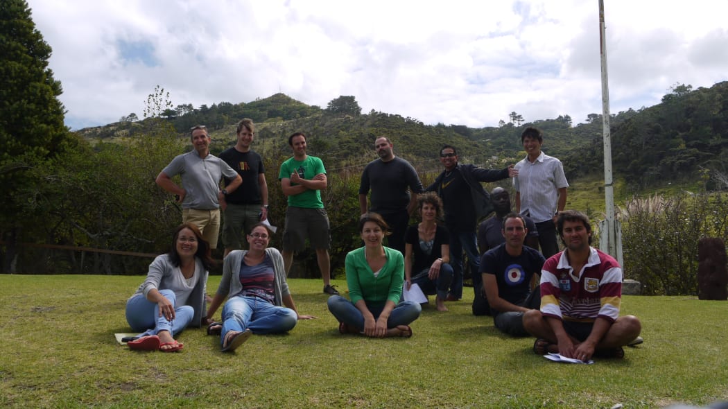 Rural hospital trainees at a training workshop in South Hokianga