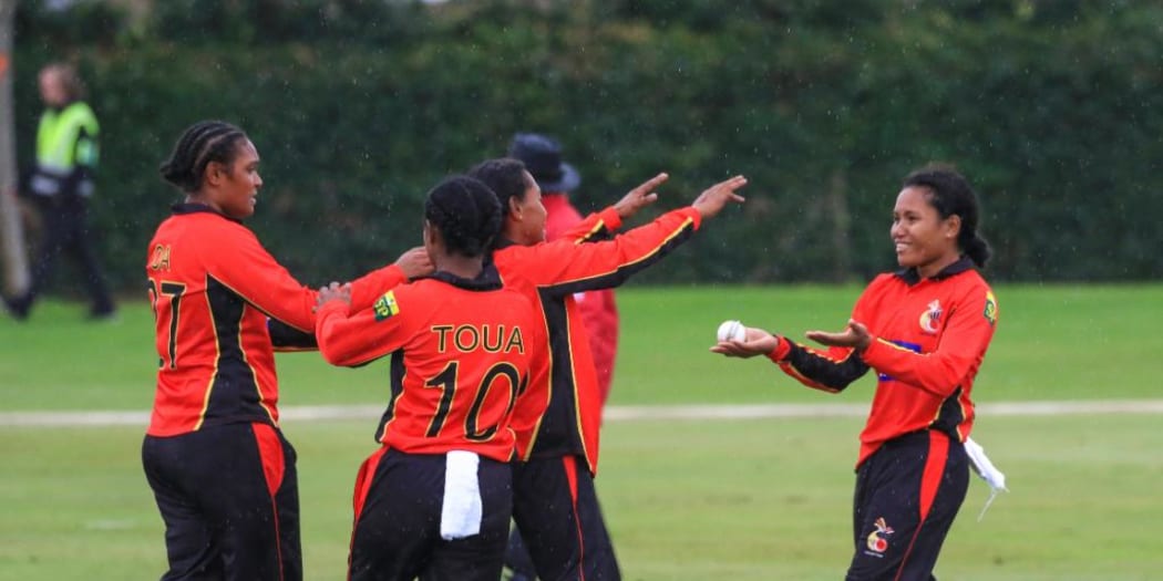 Papua New Guinea are one win away from the Women's T20 World Cup.