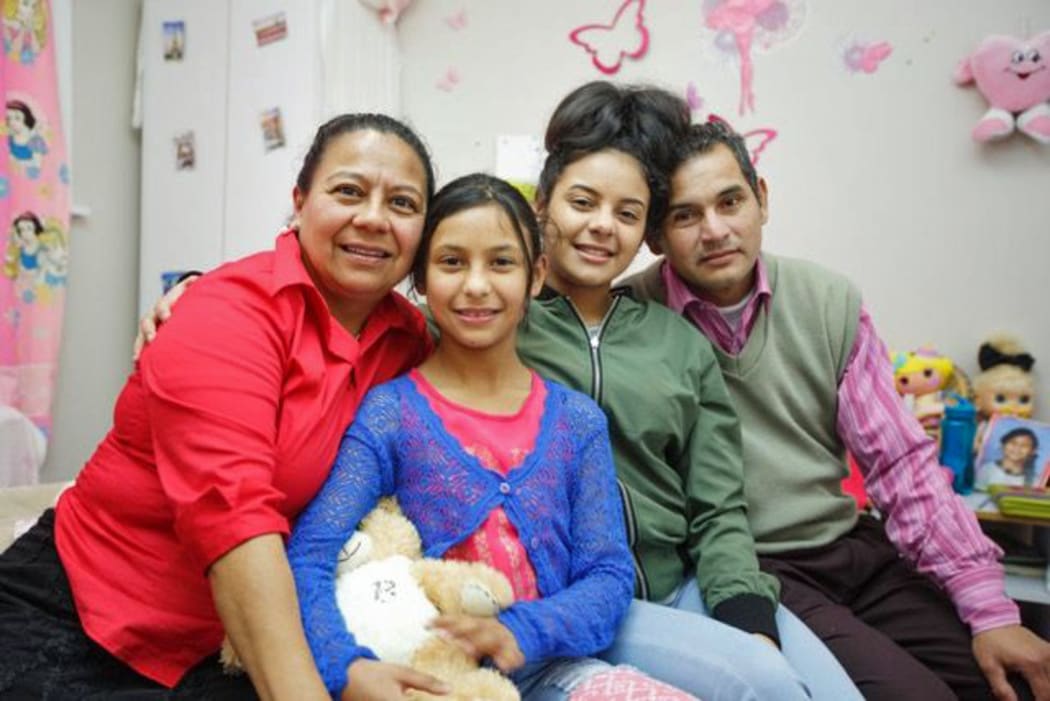 Yibeth's family.