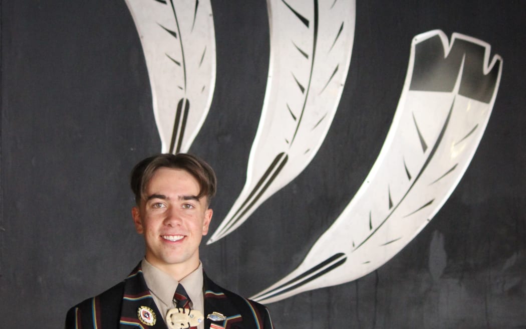 Rotorua Boys' High Scool year 13 student Rohm Dixon, one recipient of the Te Ara a Kupe Beaton Scholarship