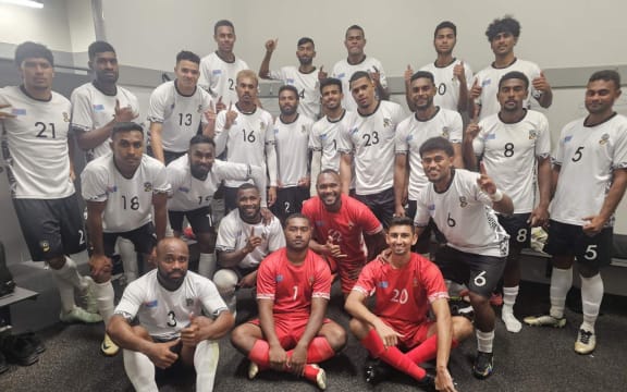 The Fiji men's football team started their warm-up for the Oceania World Cup qualifier semi-finals with a 3-0 win over Auckland United on Wednesday 5 March 2025.