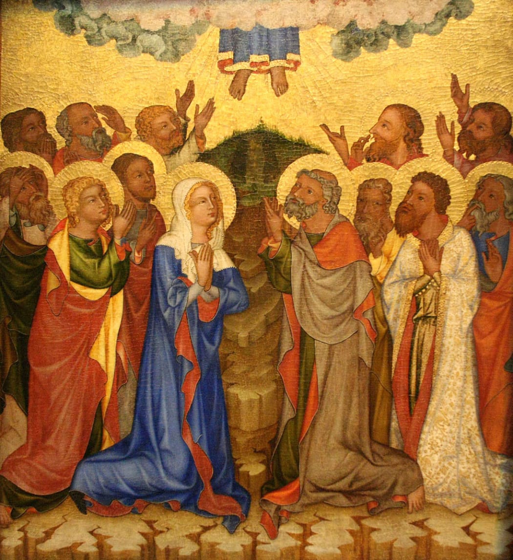 Ascension of Christ, from the Vyšší Brod altarpiece