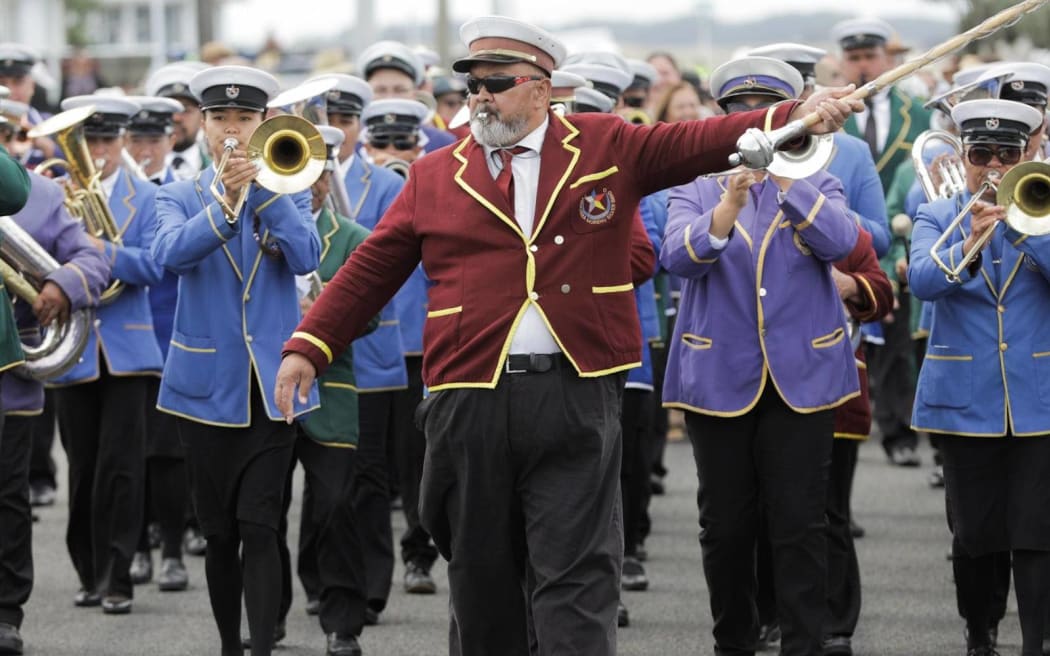 Rātana brass band.