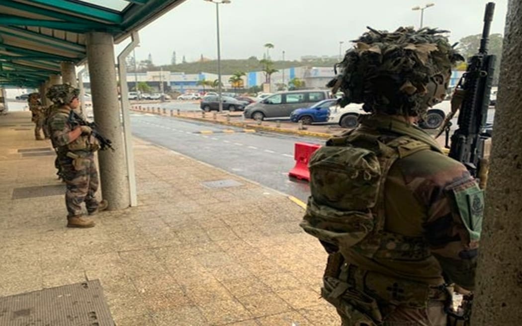 French armed forces have secured Nouméa's international airport.