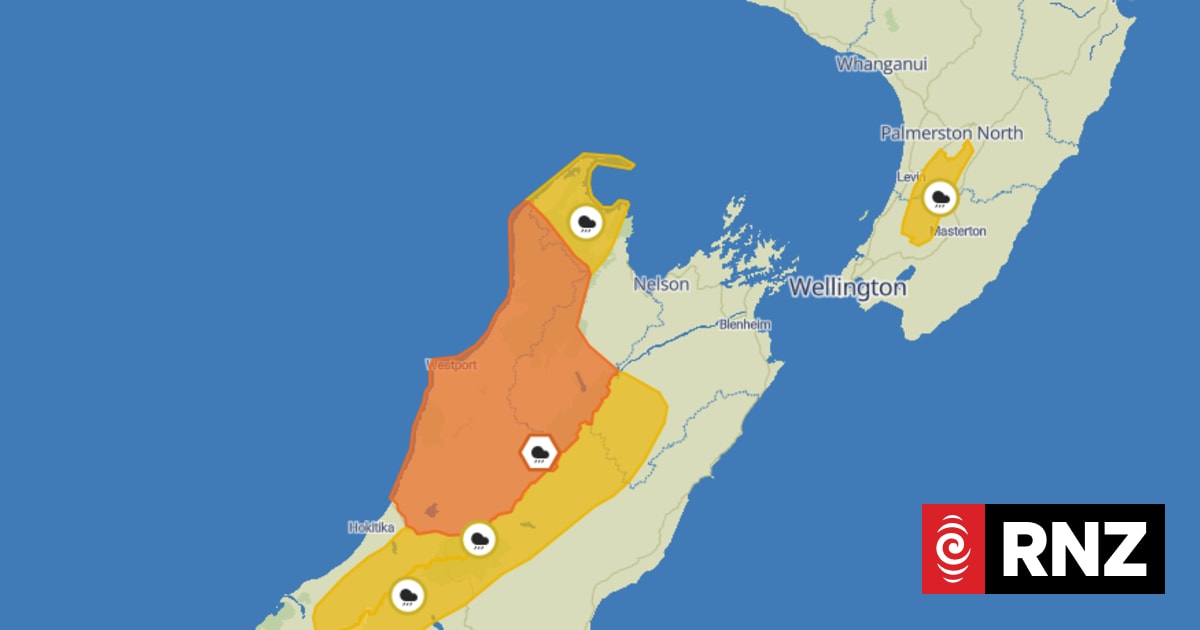 Weather: Rain warnings and watches for upper South Island