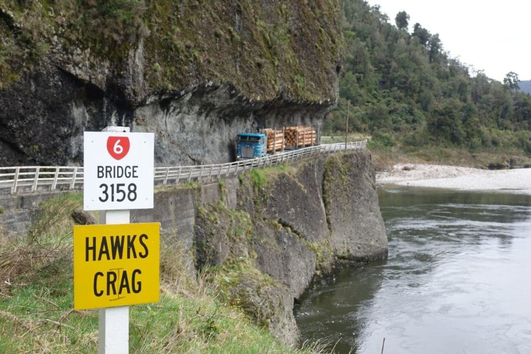 Negotiating Hawks Crag in the Buller Gorge might be a thing of the past if a new road to the West Coast is built.