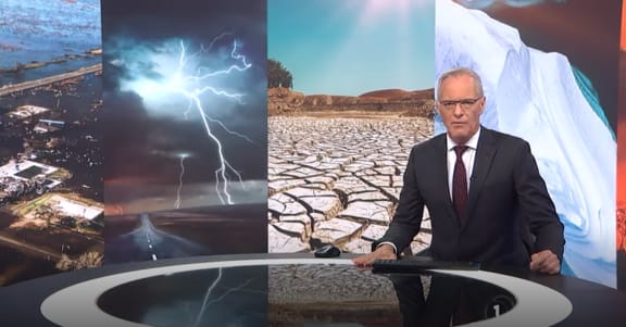 Simon Dallow introduces the 1News at 6 story on the latest IPCC report