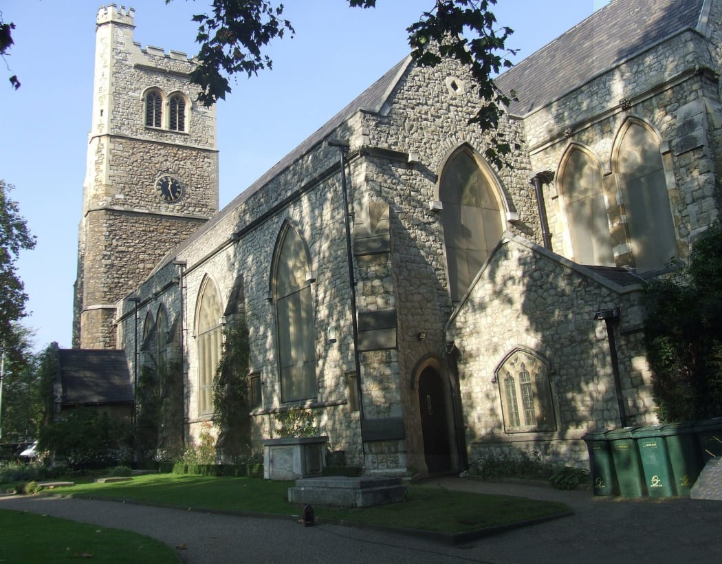 The Garden Museum at St Mary-at-Lambeth, a deconsecrated church next to the Archbishop of Canterbury's official London home.