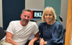 Actor Craig Parker and Mihingarangi Forbes on the Armageddon Expo